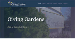 Desktop Screenshot of cmsegivinggardens.com